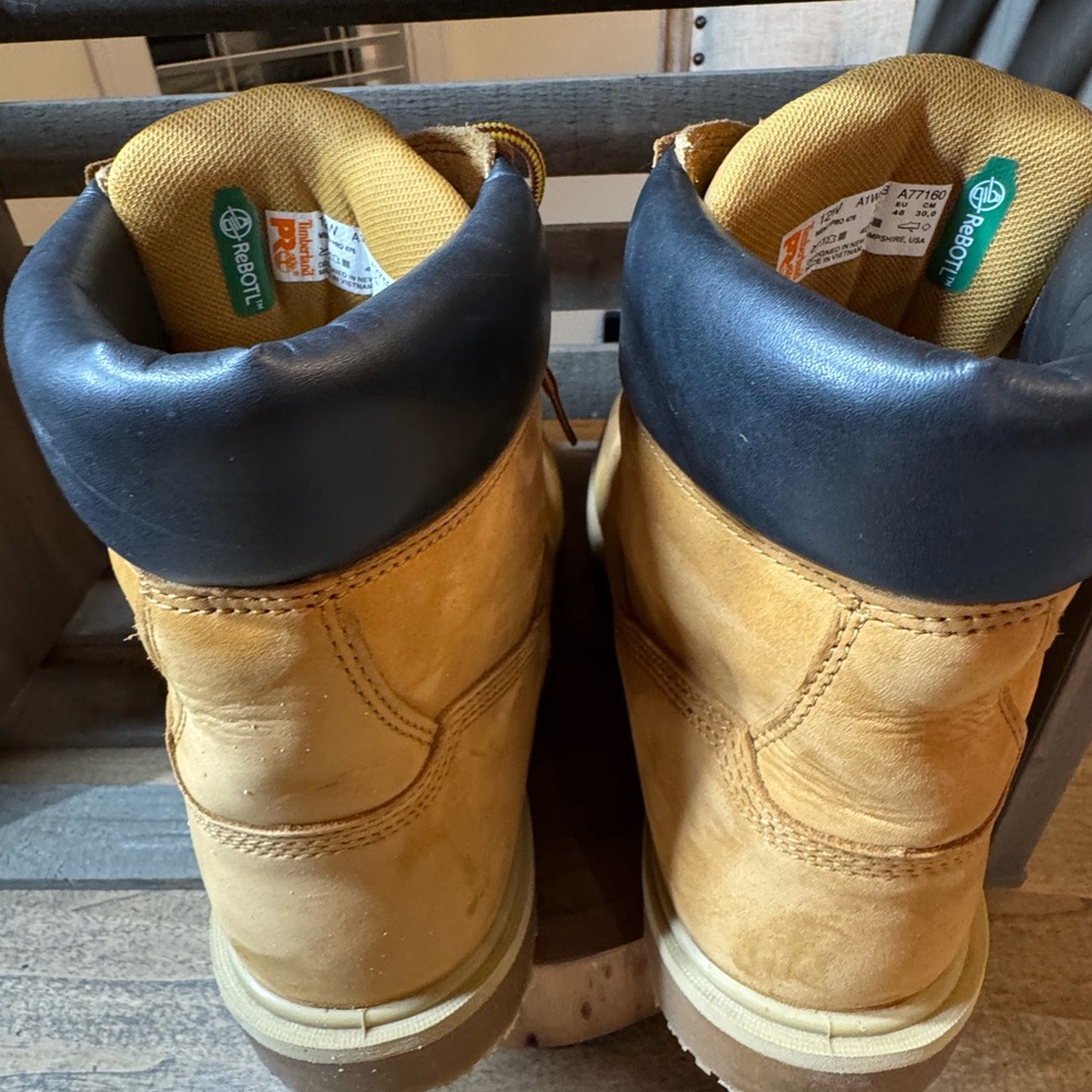 Men’s Timberland PRO 24/7 Steel Toe Boots, size 12W - Picture 5 of 9